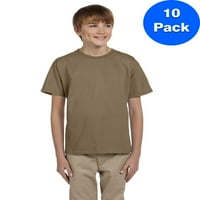 Чуда нација за момчиња Училишна униформа Супер меки рамни предни шорцеви, големини 4-22, тенок, и хаски