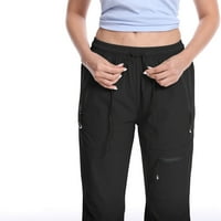 Вашите женски Фитнес Панталони на Отворено Трчање Панталони За Качување Со Џеб Летни Модни Панталони За Вежбање Секојдневни Лабави Панталони Еластични Панталони