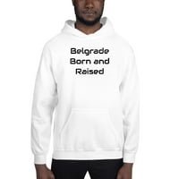 2xl Белград Роден и израснат џемпер на качулка пуловер од недефинирани подароци