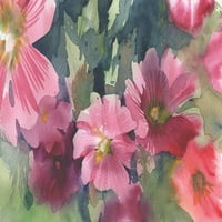 Розови цвеќиња на Сонце Постер Печатење-Самира Јанушкова