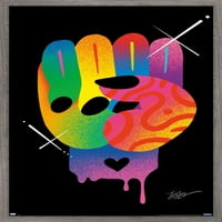 Џејсон Најлор-Тупаница На Боја Ѕид Постер Со Дрвена Магнетна Рамка, 22.375 34