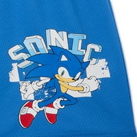 Sonic The Engehog Boys Shesh Shorts, 2-пакувања, големини 4-18