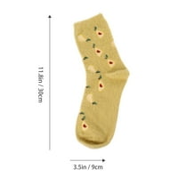 Парови Женски Чорапи За Спиење Со Должина На средно теле Чорапи Од Подот Од Корално Руно