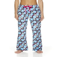 Plенски и женски плус големина плишани панталони за спиење, големини S-3x