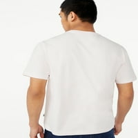 Бесплатна собрание на мажите секојдневна маица со кратки ракави