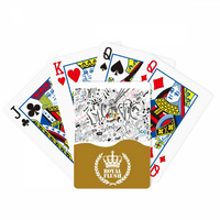Графити улична култура Музика звук волумен на кралски плаш покер игра со картички