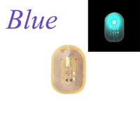 Apepal Women NFC совети DIY налепници Телефон LED светлосен блиц забава за украси за нокти