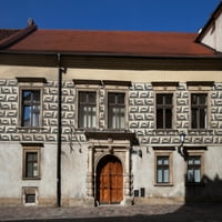 Улицата каноница И Музејот На Архиепископијата, Каде што живеел Отец карол Војтила, Краков, Полска Постер Печатење
