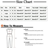 Daqian плус големина женски пижами дозвола женско копче случајно врвови со долг ракав, лабава печатење панталони дома облека