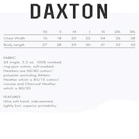 Дакстон Премиум Обичен основен екипаж на вратот со кратки ракави во Лондон, црвена црвена боја, с.