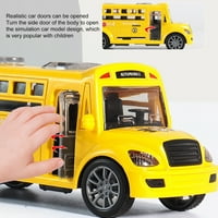 Патување Сакате Жолта Училиште Автобус Модел Играчка