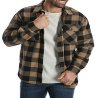 Wrangler Men's and Big & Thall Wicking Fleece Mirtce јакна, до големина 5xl