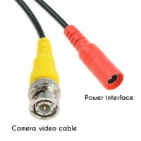 BOO 100ft Црна BNC Видео кабел за Напојување замена за Кабел За Камера SDH-C SDH-C84080
