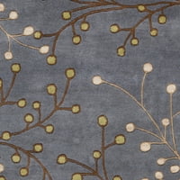 Уметнички ткајачи Алојсија Сребрена транзиција 9'9 Квадратна област килим