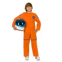 Астронаут Одговараат На Детето На Момчето Портокал