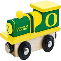 Ремек дела Официјално Лиценциран NCAA Орегон Патки Дрвени Играчки Воз Мотор За Деца