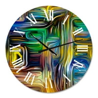 DesignArt во кварц модерен современ wallиден часовник