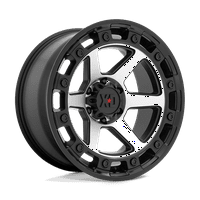 АЛУМИНИУМ РАБ XD РАЦИЈА 20X10in Сатен Црна Машински Финиш, XD86221063518N