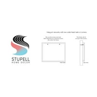 Stuple Industries го блокираше апстрактниот градски пејзаж од рефлексија акварел детали за сликање бело врамен уметнички печатен